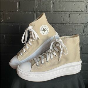 Converse Chuck Taylor All Star Move platform high top sneaker women size 10
